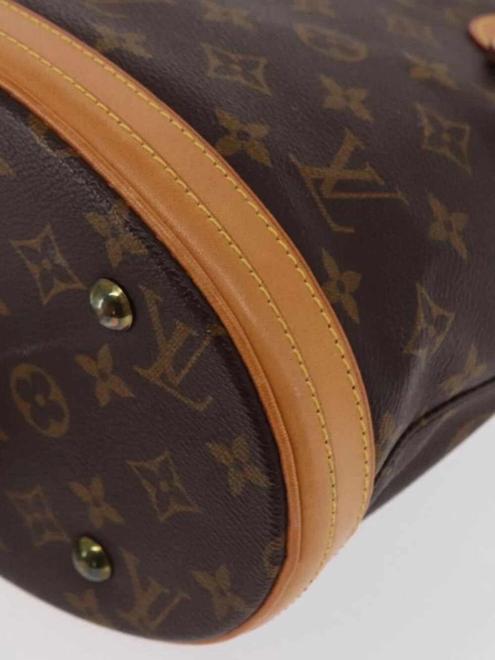 LOUIS VUITTON Monogram Bucket PM Shoulder Bag M42238 LV Auth am9732 - Picture 5 of 16